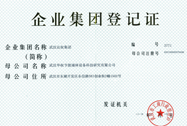 Enterprise group registration certificate