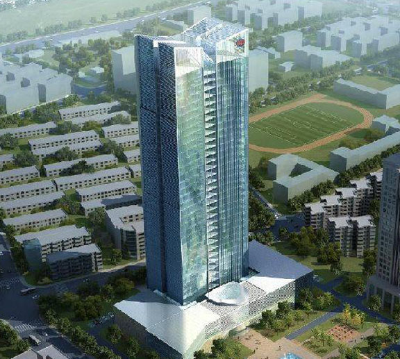 TieSiYuan headquarters building design of lightweight partition project